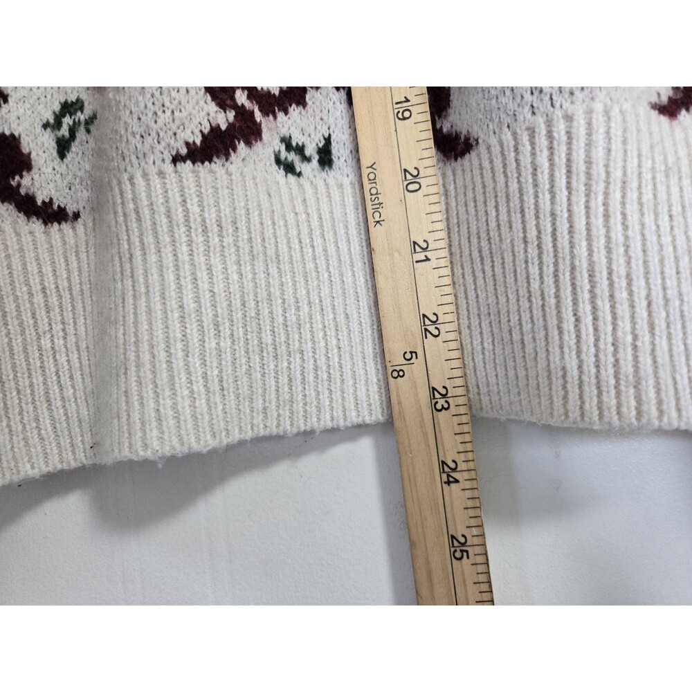 Sincerly Jules Sweater Womens S Floral Roses Boho Cottagecore Granola Romantic - Picture 6 of 8